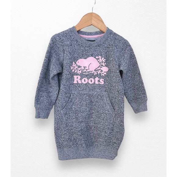 Roots Sweatshirt Dress, Size 2T - Picture 1 of 8